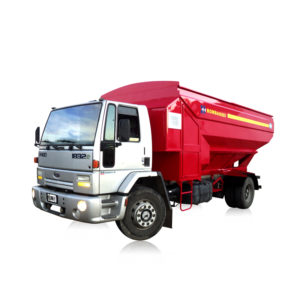 Tolva para camiones con descarga centralizada